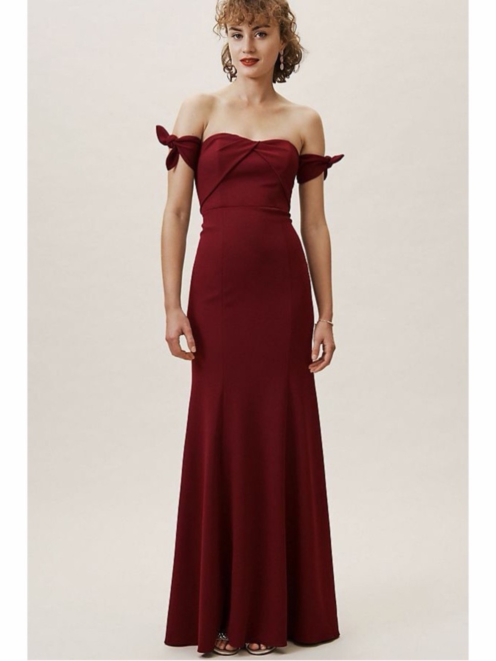 Anthropologie BHLDN Delilah Strapless Maxi Dress Gown Plus Size 16 NWT - Picture 6 of 9